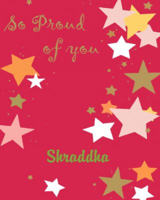 Falling Stars So Proud Of You  Congratulations Card