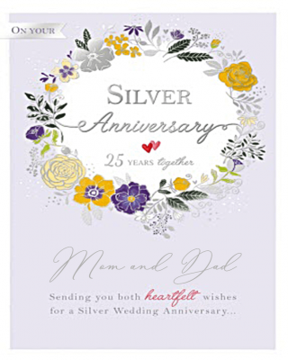 25 Years Together Silver Anniversary
